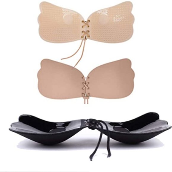 Adhesive Push up Strapless Bra - Picture 2 of 12